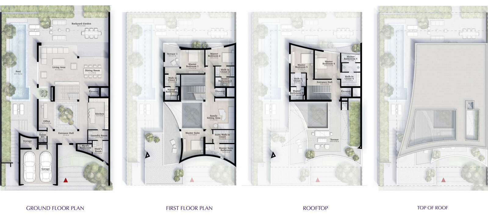 The Dune floor plan